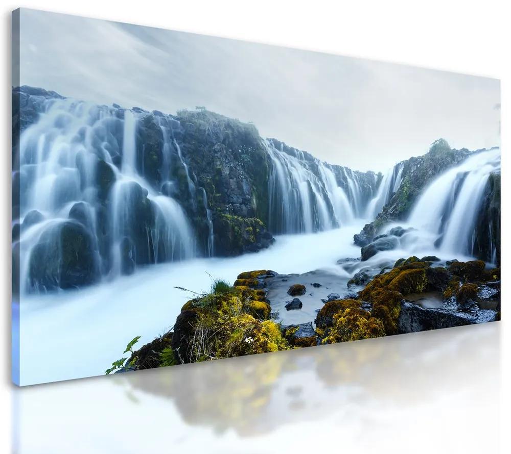 Obraz nádherné Islandské vodopády