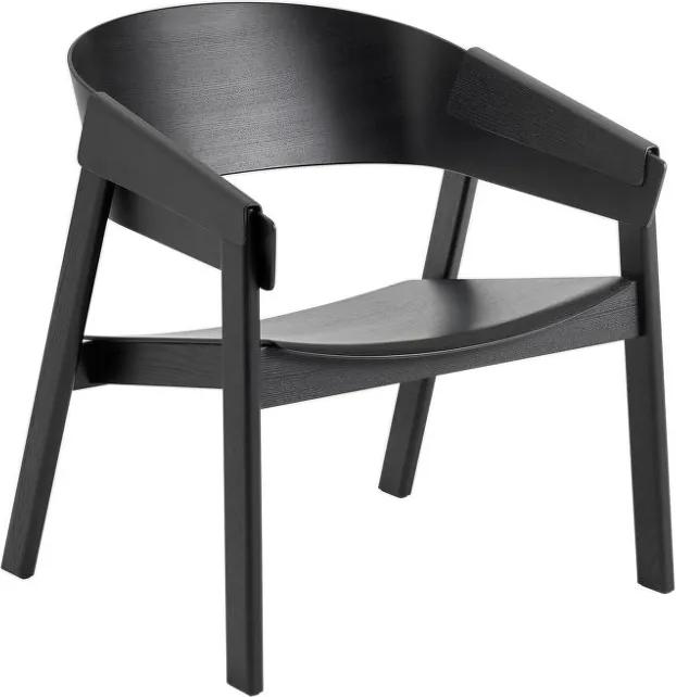 Muuto Kreslo Cover Lounge Chair, black