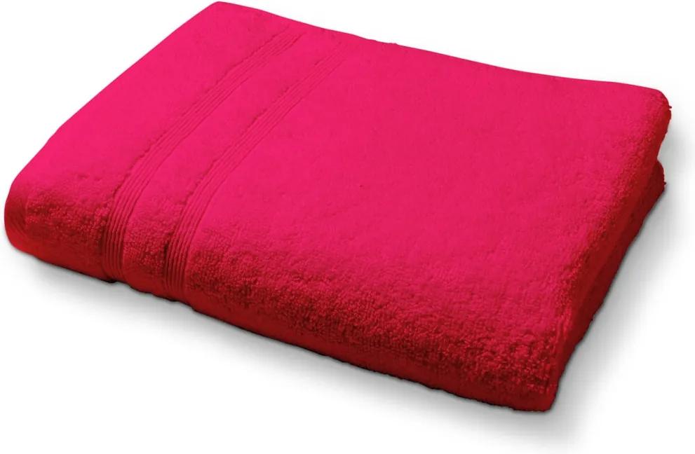 TODAY uterák 100% bavlna Jus de myrtille - ružová - 90x150 cm