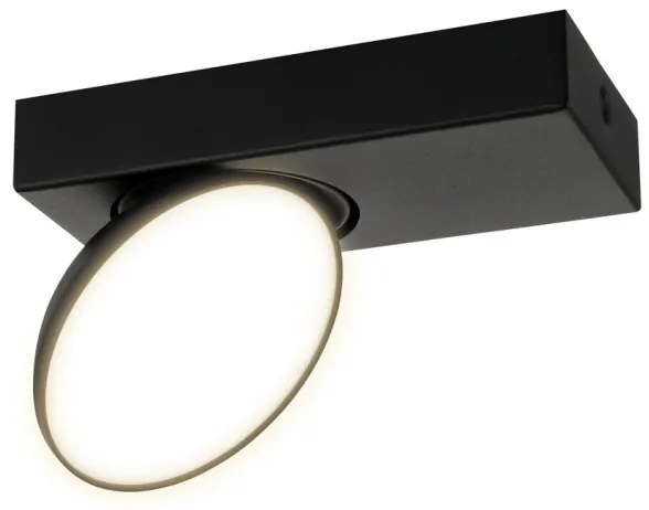 ITALUX SPL-31976-1B-BK - LED Bodové svietidlo CASTELIO LED/5W/230V 4000K čierna