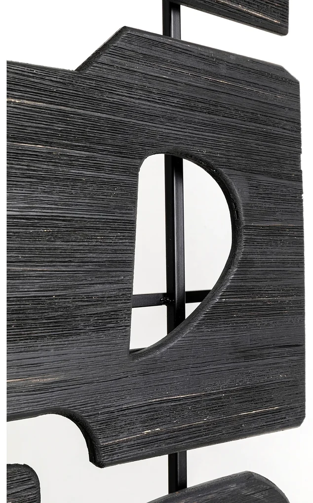 Art Shapes nástenný vešiak čierny 89x200 cm