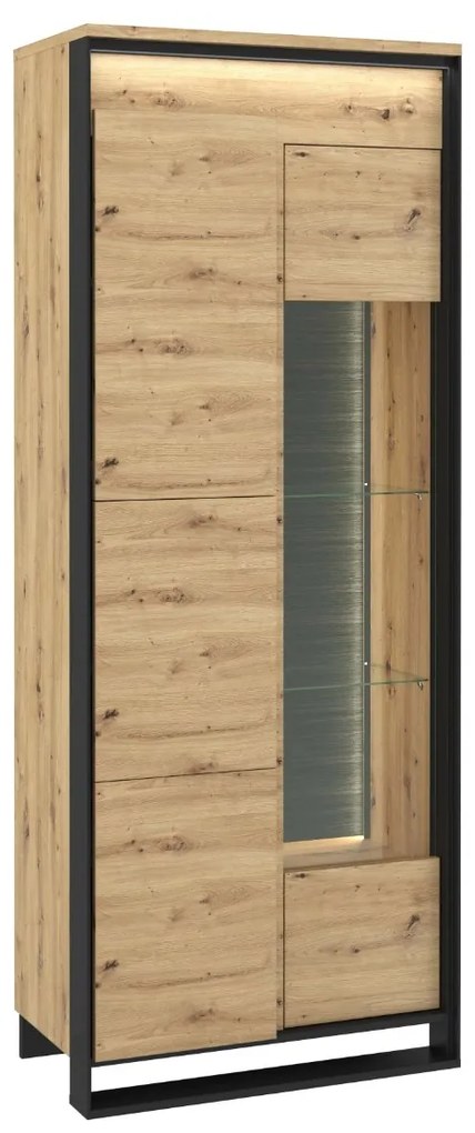 VITRÍNA MAXIMO S OSVETLENÍM 76 cm