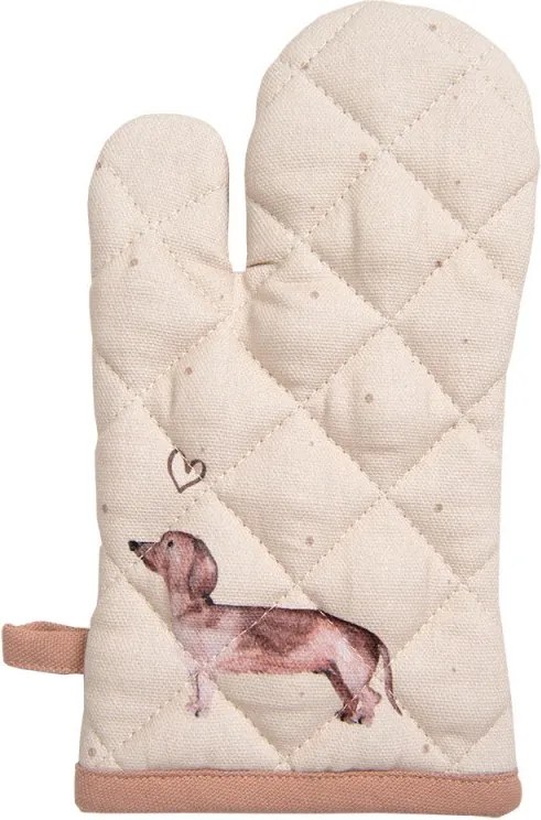 Chňapka s jazvečíkom Dachshund Love - 18*30 cm