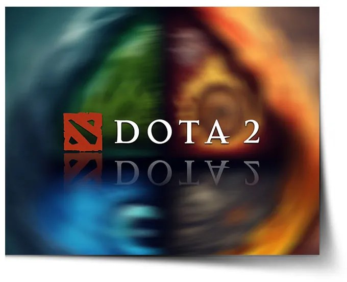 Sablio Plagát DOTA 2 Glow - 120x80 cm