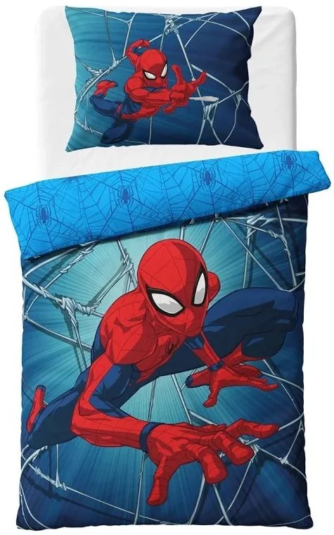 Detské obliečky Spider-Man Vracia Úder 140x200/70x90 cm