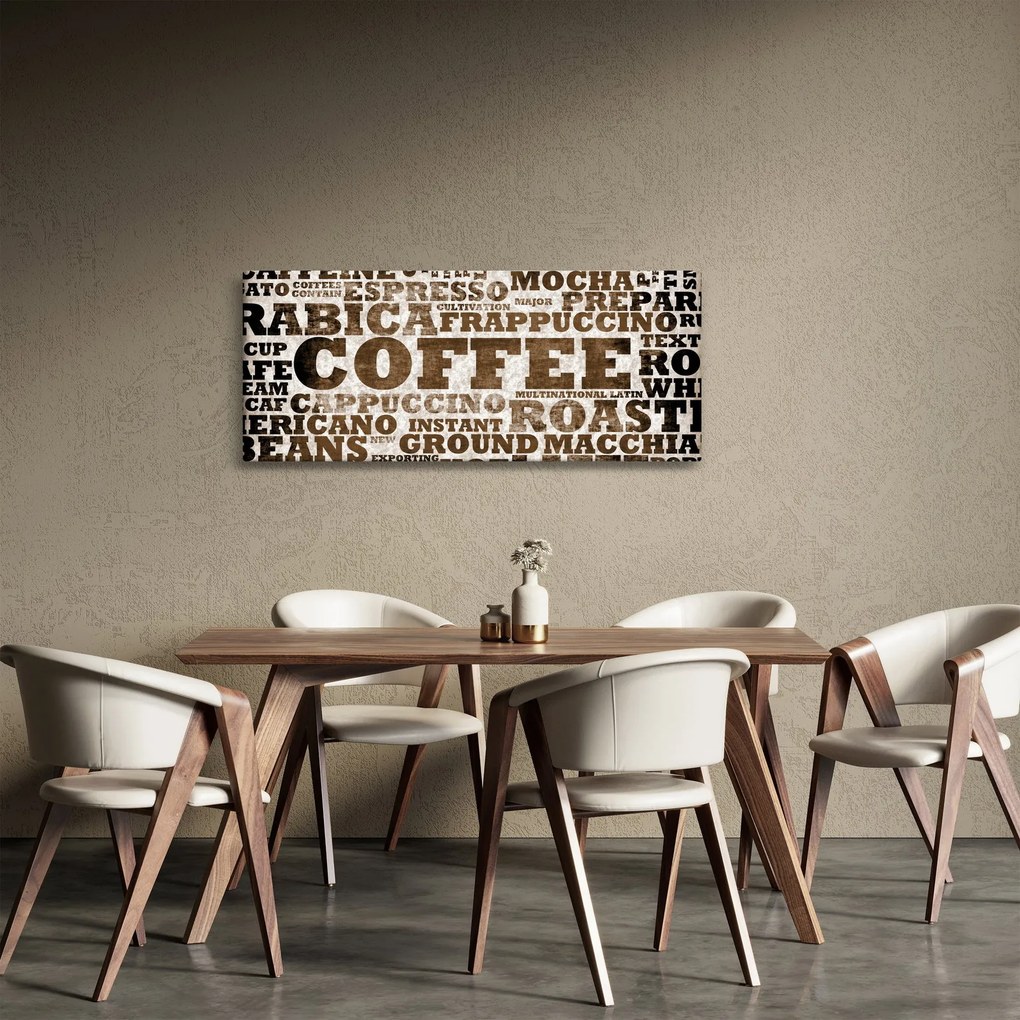 Obraz - Coffee (120x50 cm)