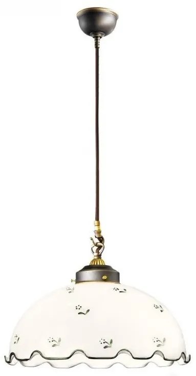 Kolarz 731.30.21 - Luster na lanku NONNA 1xE27/75W/230V zelená