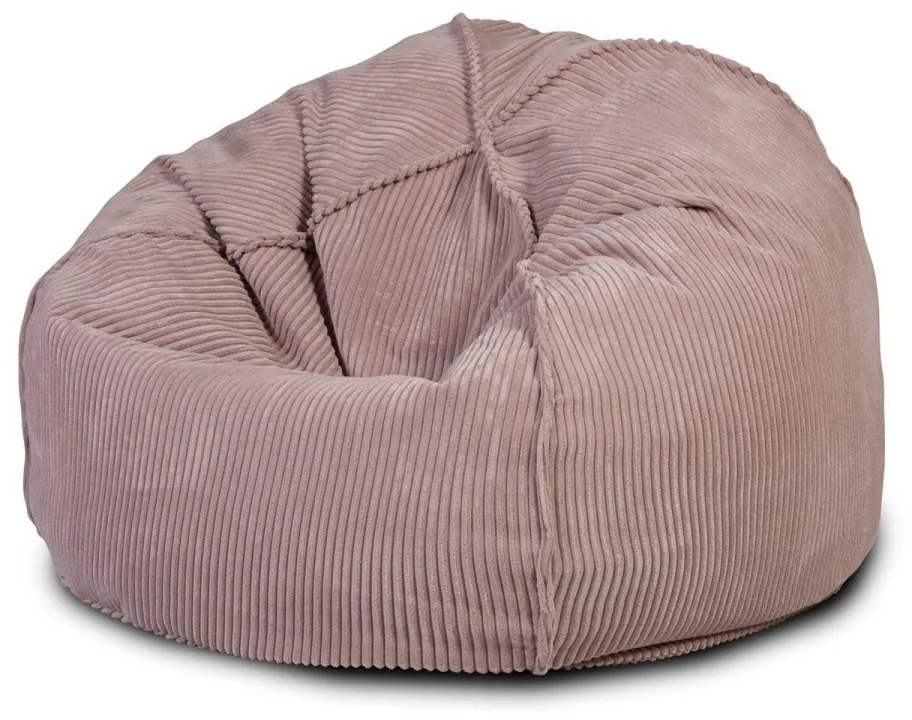 Sedací vak z manšestru – pohodlné kreslo na leňošenie a relax Farba: SZ75 - modrá