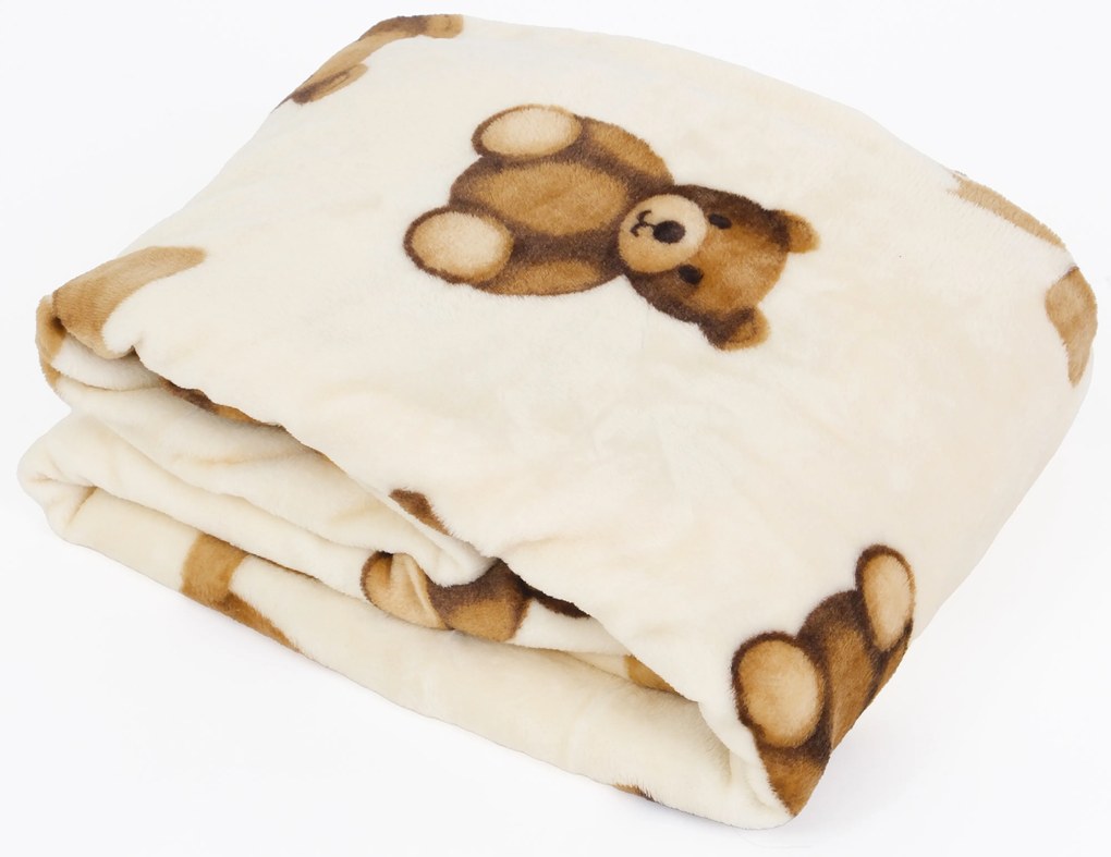 Deka mikroplyš Exclusive 150 × 200 cm – Plyšoví medvidci