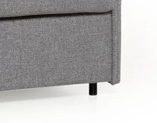 Pohovka na každodenné spanie TAVOLA MINI rozkladacia, modrá (penelope 27)