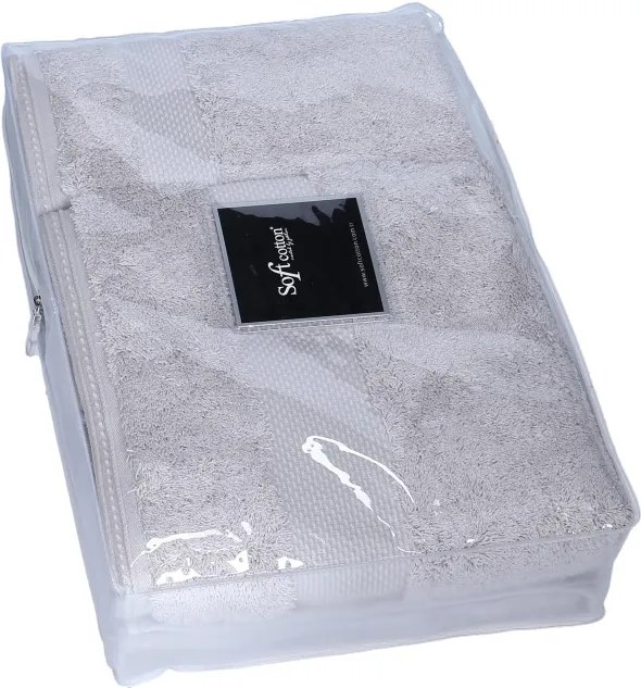 Soft Cotton Darčeková sada uterákov a osušiek DELUXE