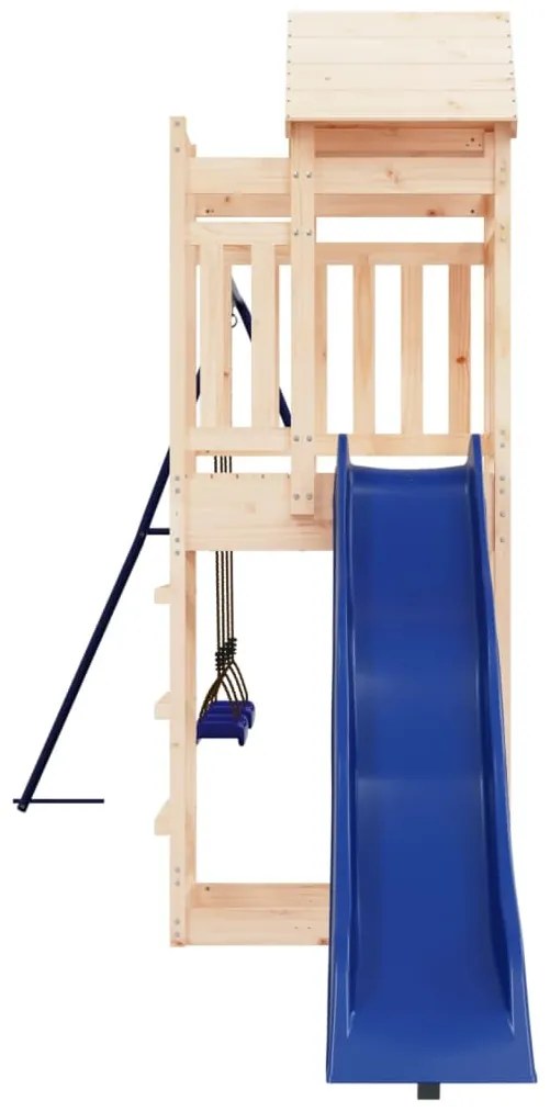 Vonkajšia súprava na hranie masívna borovica