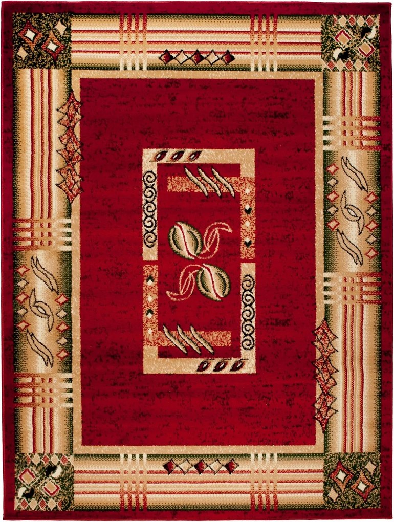 TA Koberec C766A ČERVENÝ ATLAS PP Rozmer: 180x250 cm