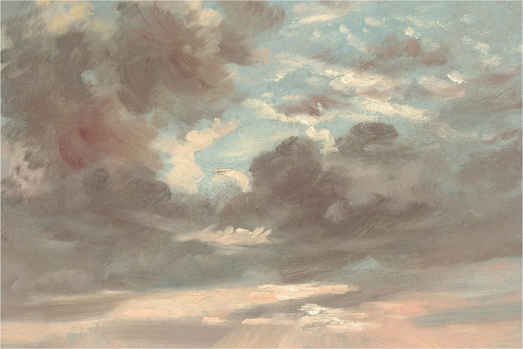 Obraz - John Constable, Cloud Study Stormy Sunset, reprodukcia (90x60 cm)