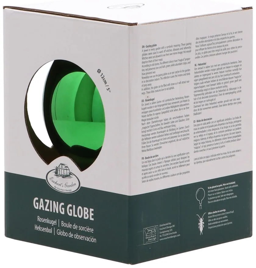 Sklenené gule na plot v súprave 3 ks – Esschert Design