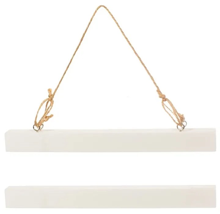 Sass & Belle Magnetický držiak fotografií a obrázkov biely 22 cm