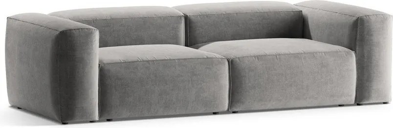 Svetlosivá pohovka 264 cm Bergamo – Cosmopolitan Design