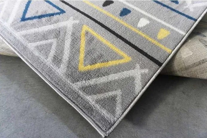 Kusový koberec Alfa New 7207 Multi, 80x150, šedá, obývacia izba, Berfin Dywany