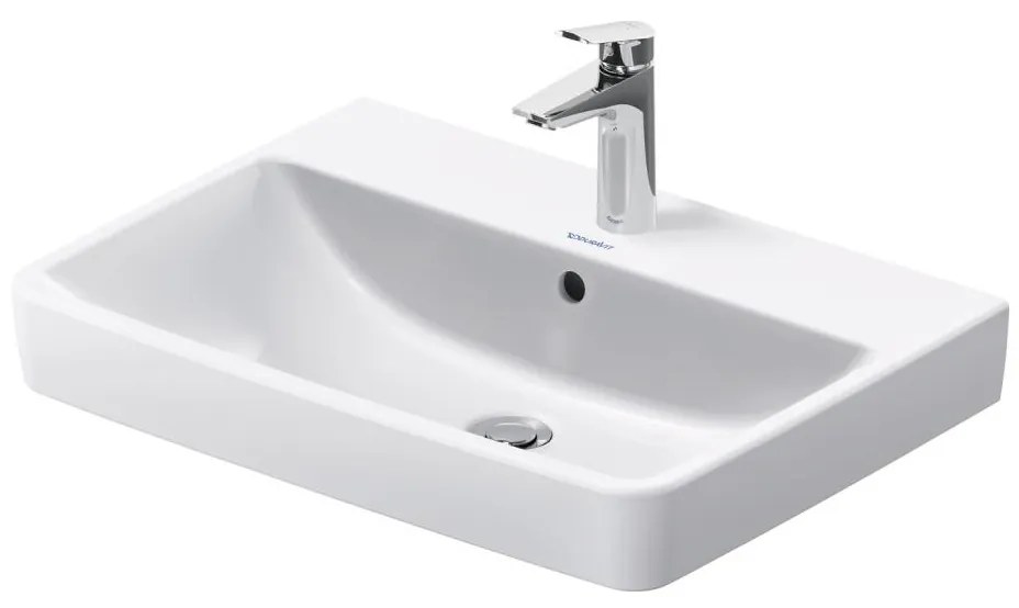 Duravit 23756500002 - Závesné umývadlo D-NEO 65x46 cm keramika/lesklá biela