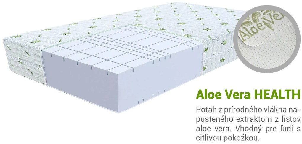 Vysoký penový matrac Gymal 140x200