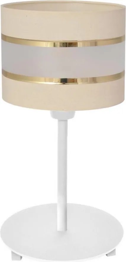 Stolná lampa HELEN 1xE27/15W/230V krémová