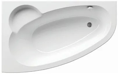 Ravak Asymmetric asymetrická vaňa 170x110 cm akrylát ľavá c481000000 ASY1700L