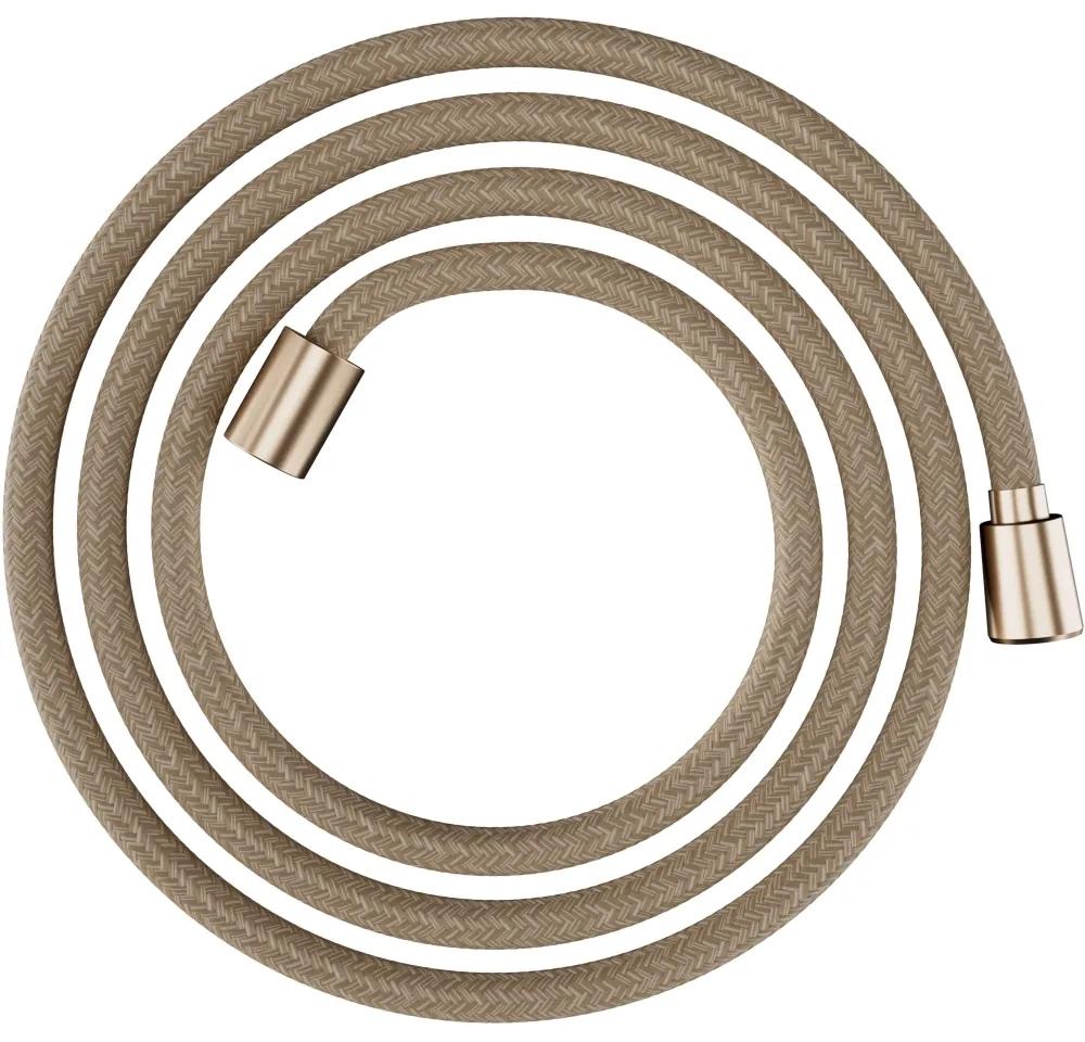 HANSGROHE Designflex textilná sprchová hadica 200 cm, kartáčovaný bronz, 28230140