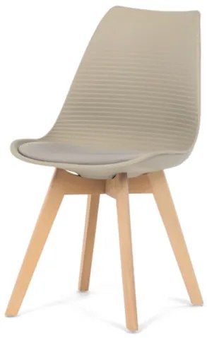 Jedálenská stolička Autronic 48x82 cm hnedá plast CT-X7055 CAP