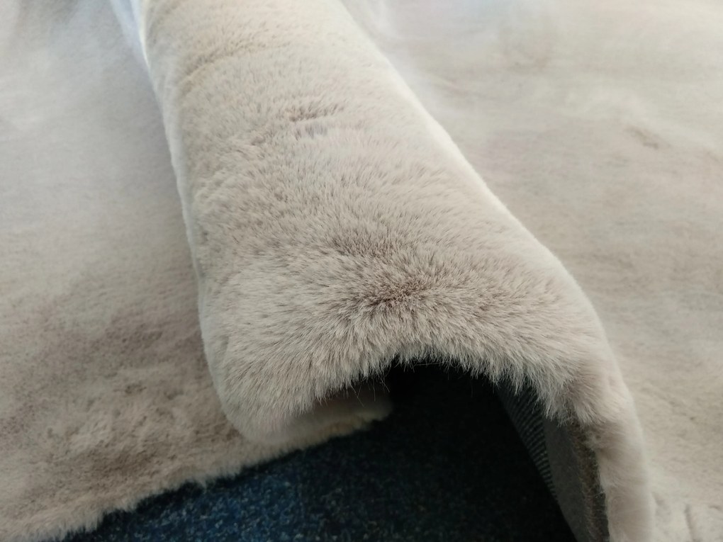 Detský plyšový koberec CHRISTIANIA - taupe