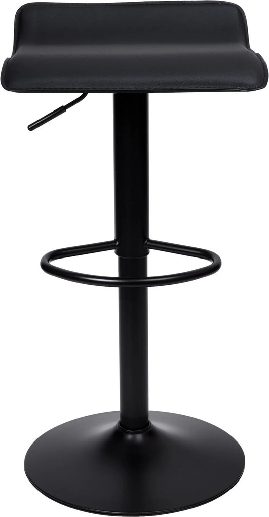 Barová stolička PORTI BLACK - čierna