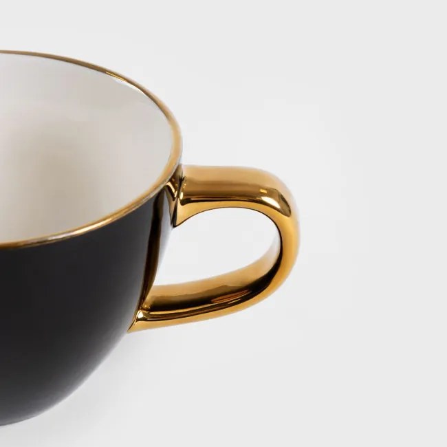 Šálka SINKO čierna 715778 350 ml