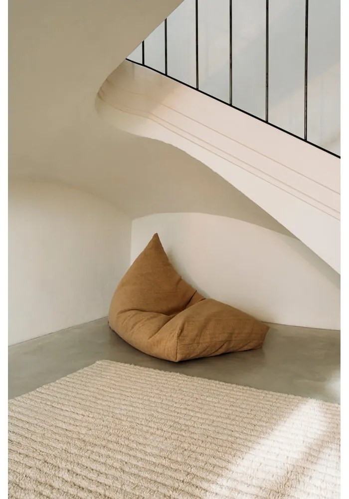 Béžový prateľný/ručne tkaný vlnený koberec 140x200 cm Unexpected Wool – Lorena Canals