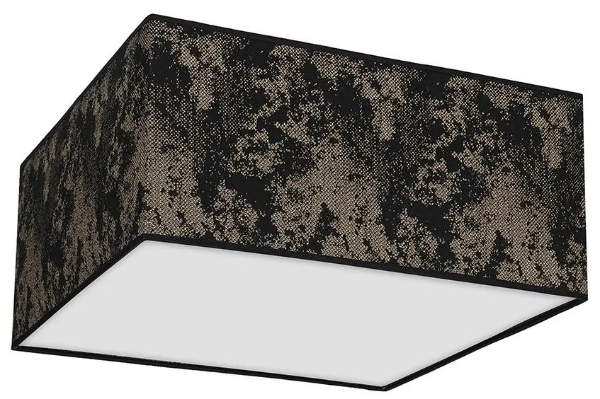 Stropné svietidlo SATINO 2xE27/60W/230V čierna/zlatá