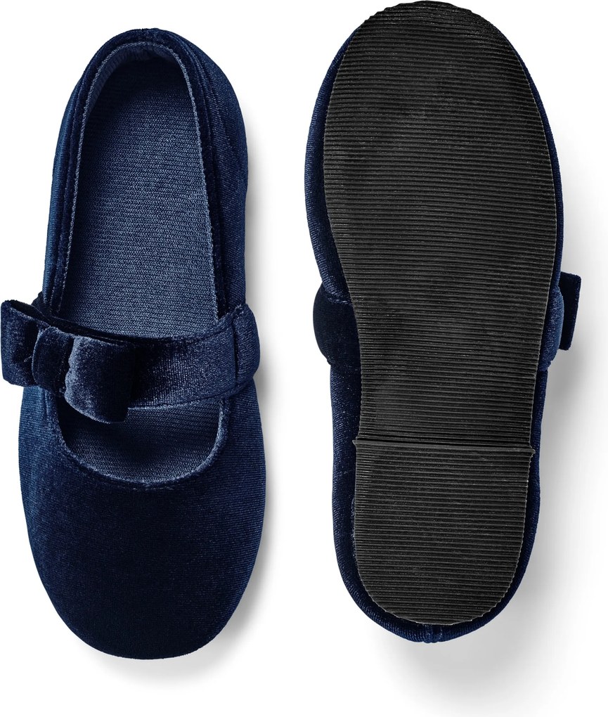 Detské zamatové balerínky