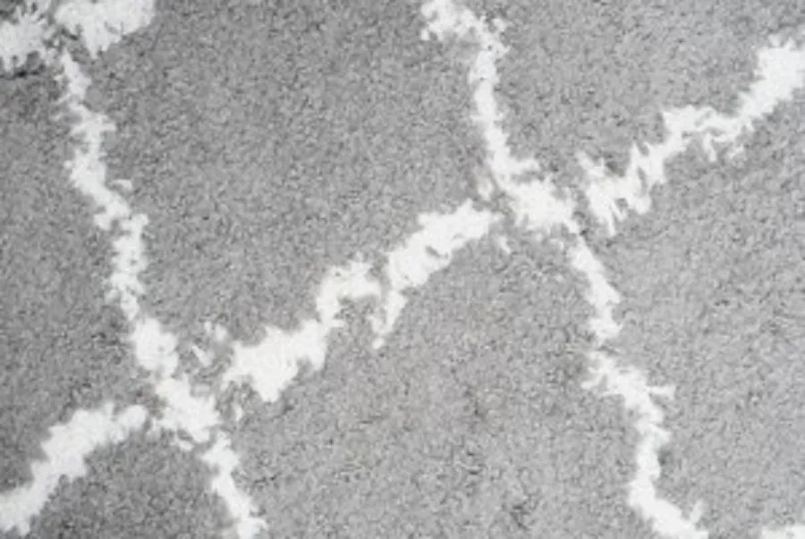 TA Koberec P129B TMAVO SIVÁ/KRÉMOVÁ BOHO Rozmer: 100x150 cm