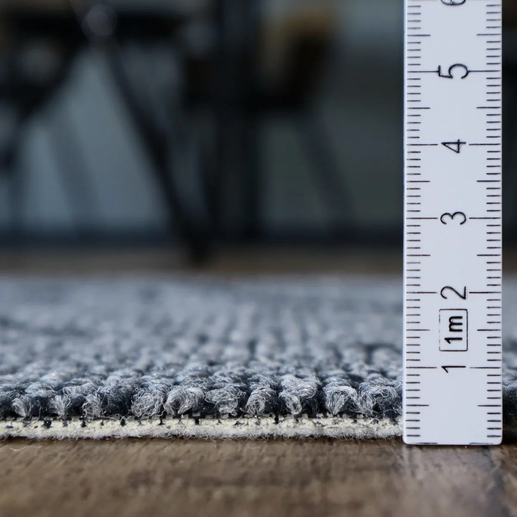 Spoltex, Metrážny koberec Marbeline 174 šedý, na mieru, šíře 4m, šedá, filc, detská izba