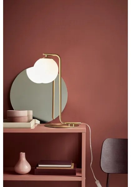 Nordlux - Stolná lampa GRANT 1xE14/40W/230V zlatá