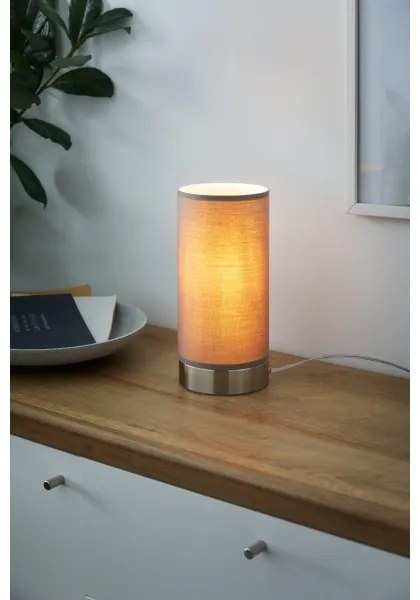 Eglo 95122 - Stmievateľná stolná lampa PASTERI 1xE27/40W/230V