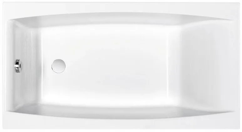 Cersanit Virgo akrylátová vaňa 180x80cm + nožičky, biela, S301-103