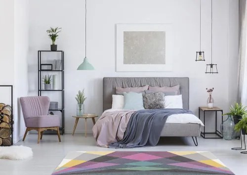 Koberce Breno Kusový koberec VEGAS HOME / PASTEL 30/SKS, viacfarebná,120 x 170 cm