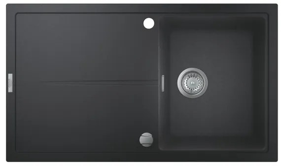 GROHE 31640AP0 - Kompozitný drez K400 860 × 500 mm granit/čierna