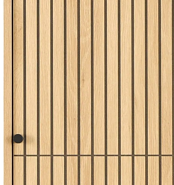 Šatníková skriňa OLIVIA 51x200 cm dub