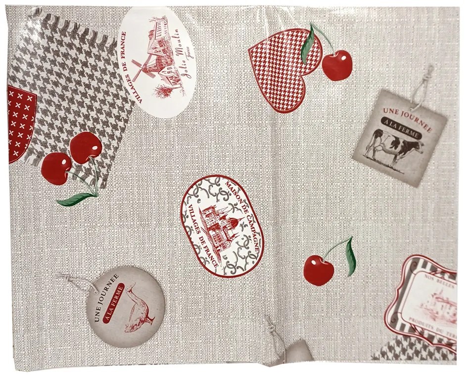 Kuchynský obrus CHERRIES