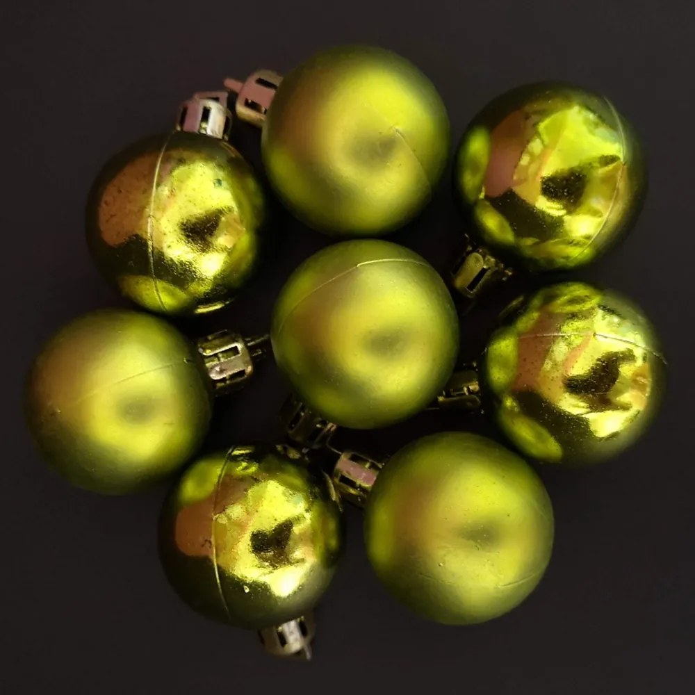 AMADEA Náhradné gule zelené 8 ks