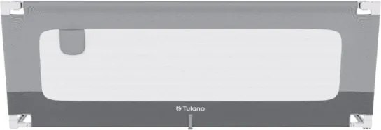 Bezpečnostná zábrana na posteľ Cover 40 sivá 200 cm
