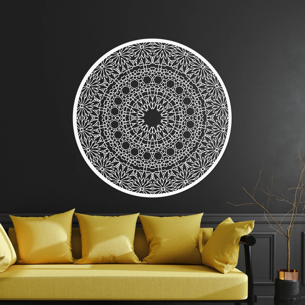 SENTOP | Luxusná drevená mandala na stenu | dekorácia pre moderný interiér | SENTOP PR0342