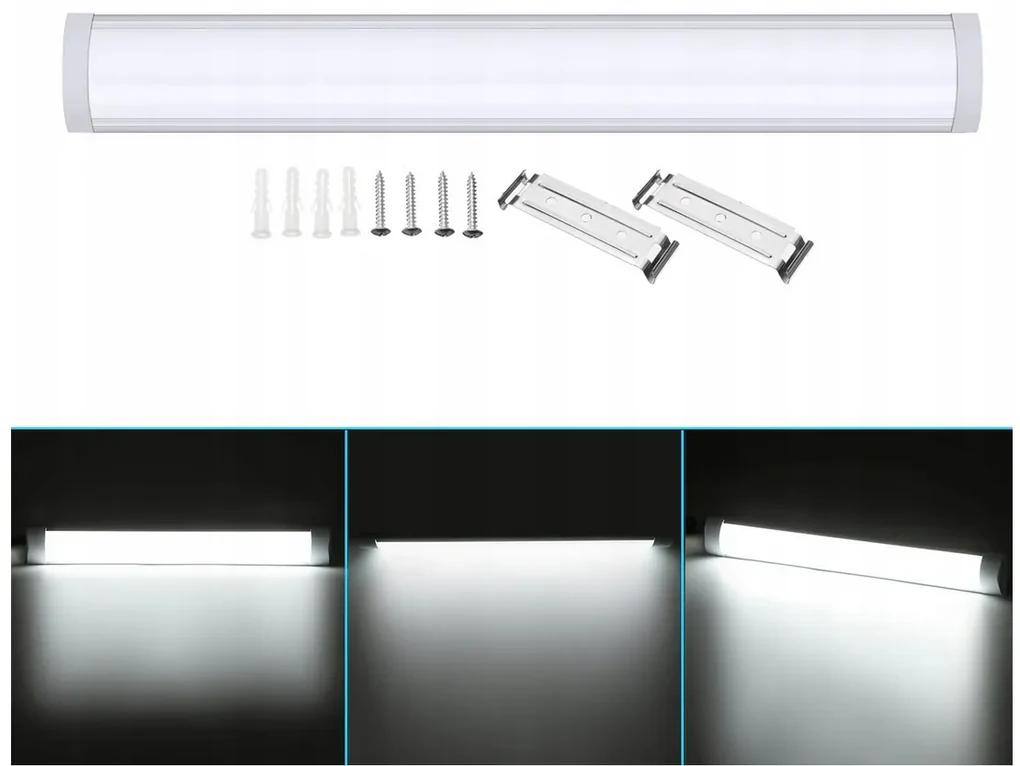 BERGE Prisadená LED lampa 150cm - 50W - 5000lm - IP20 - 4500K