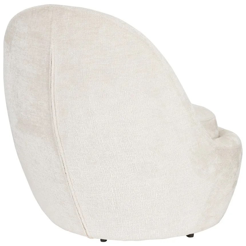 Krémové kreslo Nash – White Label