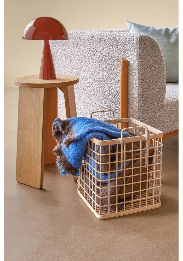 Stolička v dekore duba v prírodnej farbe Split – Hübsch