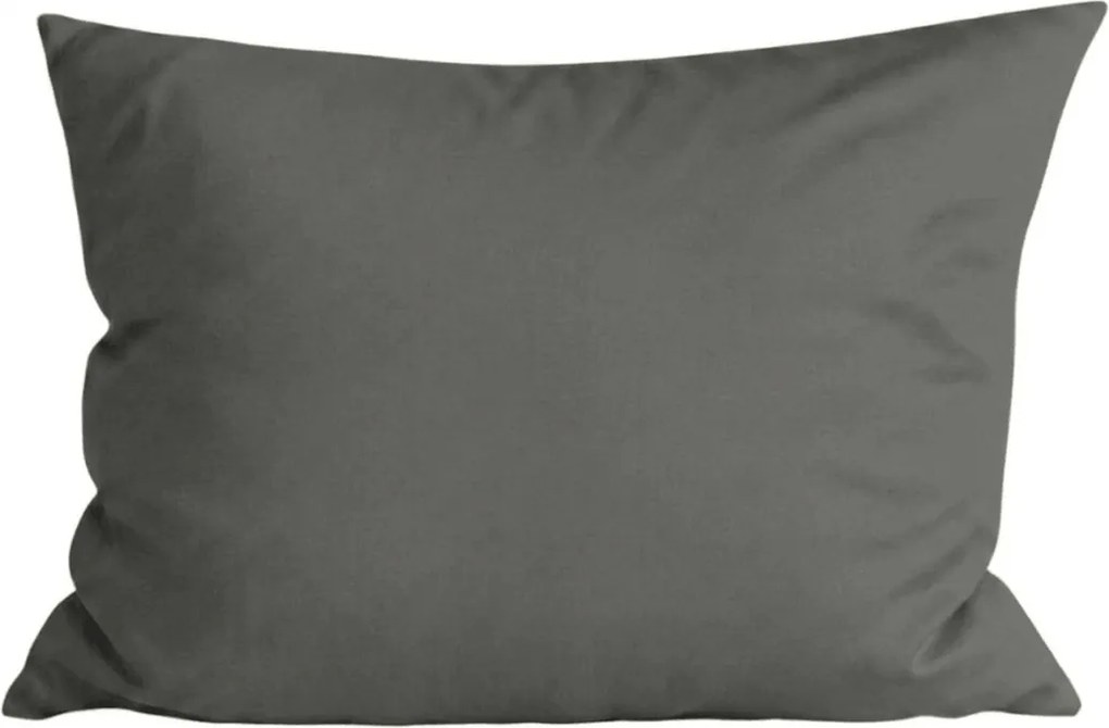 Obliečka na vankúš z mikrovlákna MICROVELLE 50x70 cm, sivá